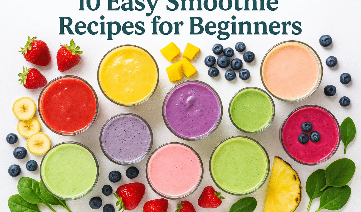 10 Easy Smoothie Recipes for Beginners